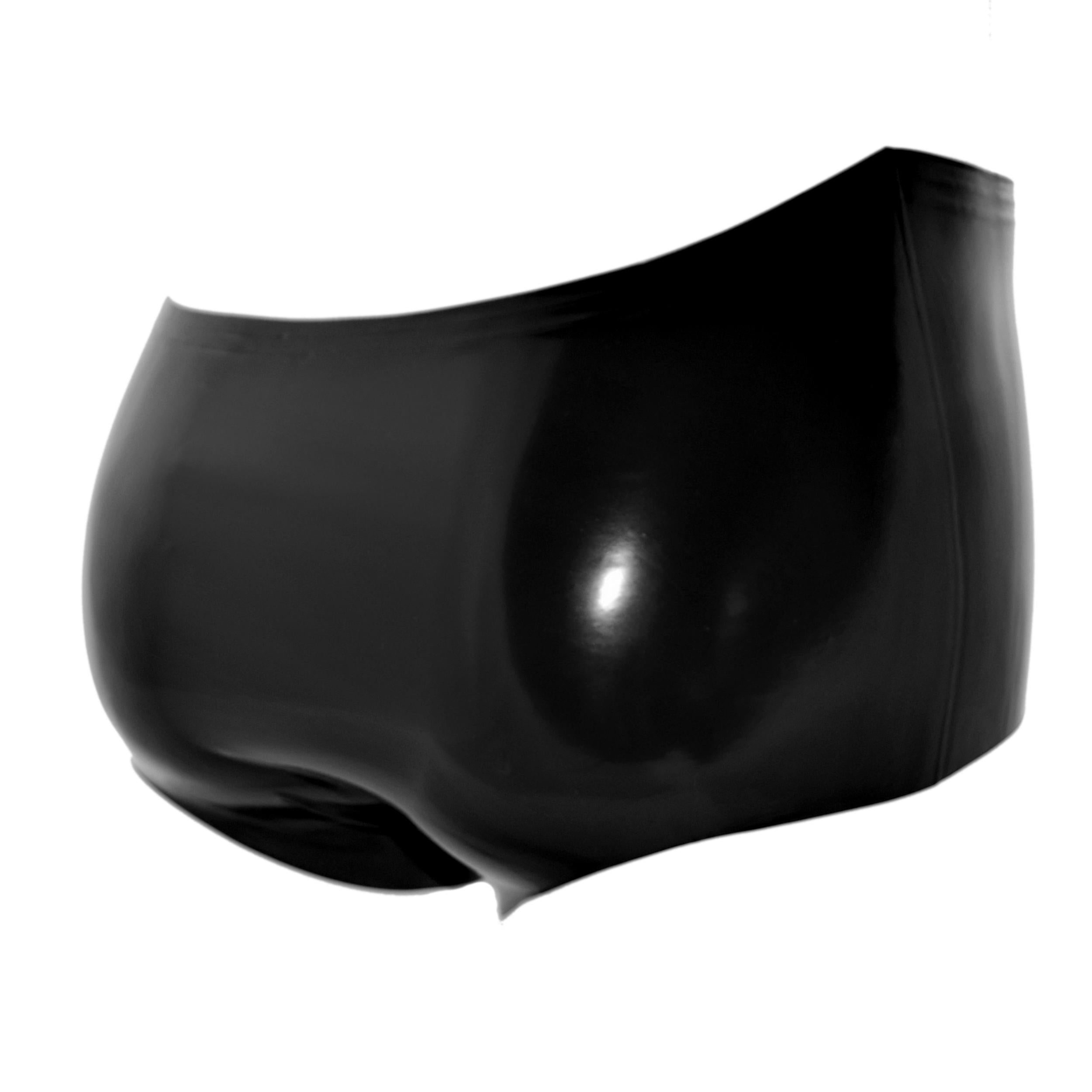 Rubberfashion sexy Latex Slip - Heavy Rubber Latexslip Gummi Hose Pants - Gummihose - Latex Dessous für Herren und Damen